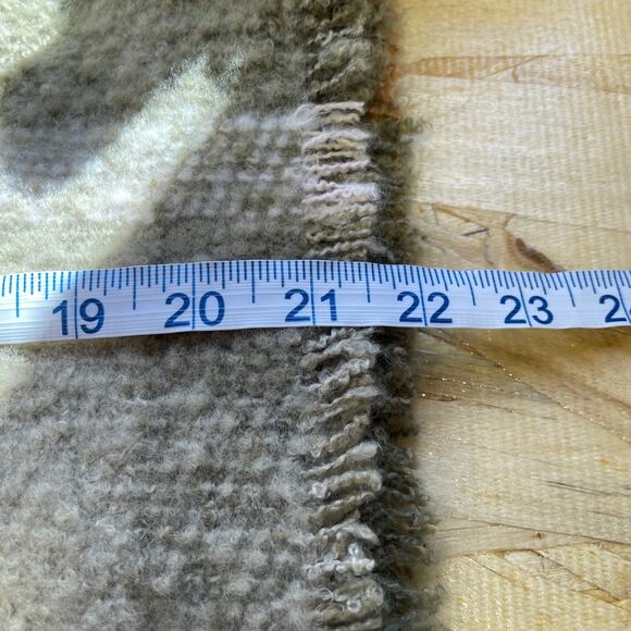 Steve Madden Olive Green and Tan Scarf Hat Glove Set - Picture 6 of 11